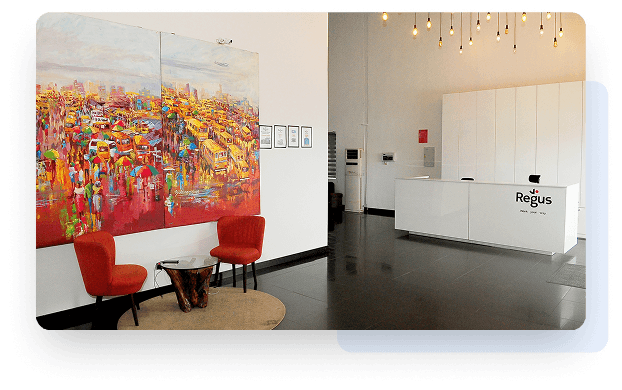 Regus premium workspace partner at Vibranium Valley Lagos