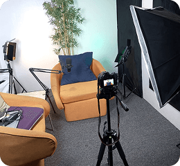 Media studio detail at Vibranium Valley Lagos
